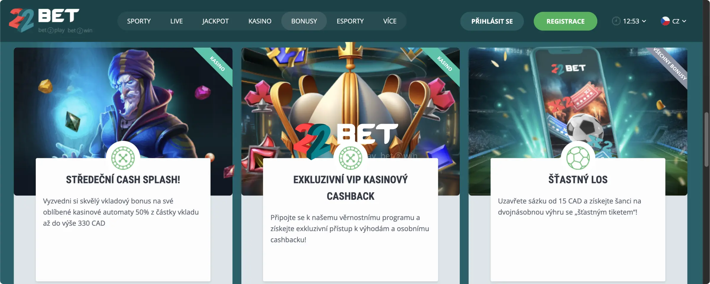 22Bet Kasino 22Bet Kasino